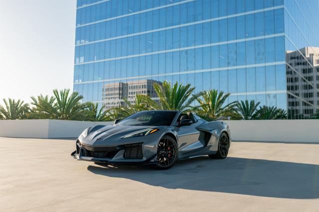Grey Chevrolet Corvette C8 Z06 rental in Los Angeles