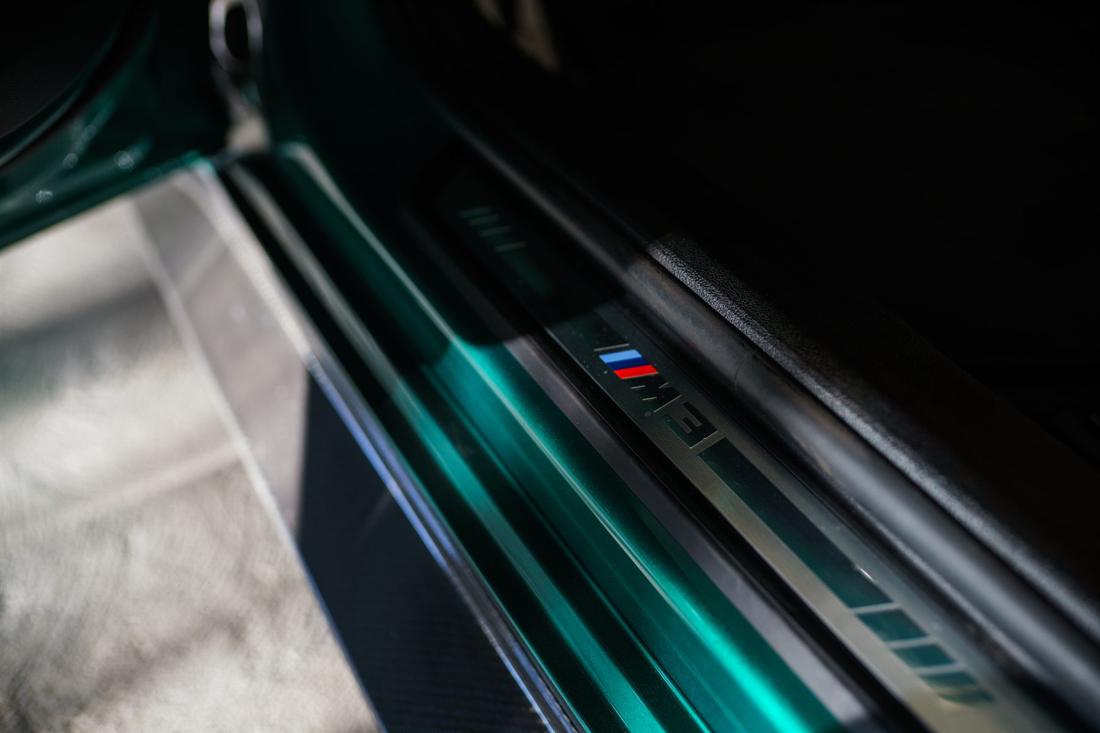 Green BMW M3 Competition G80, rental photo 8 of 23