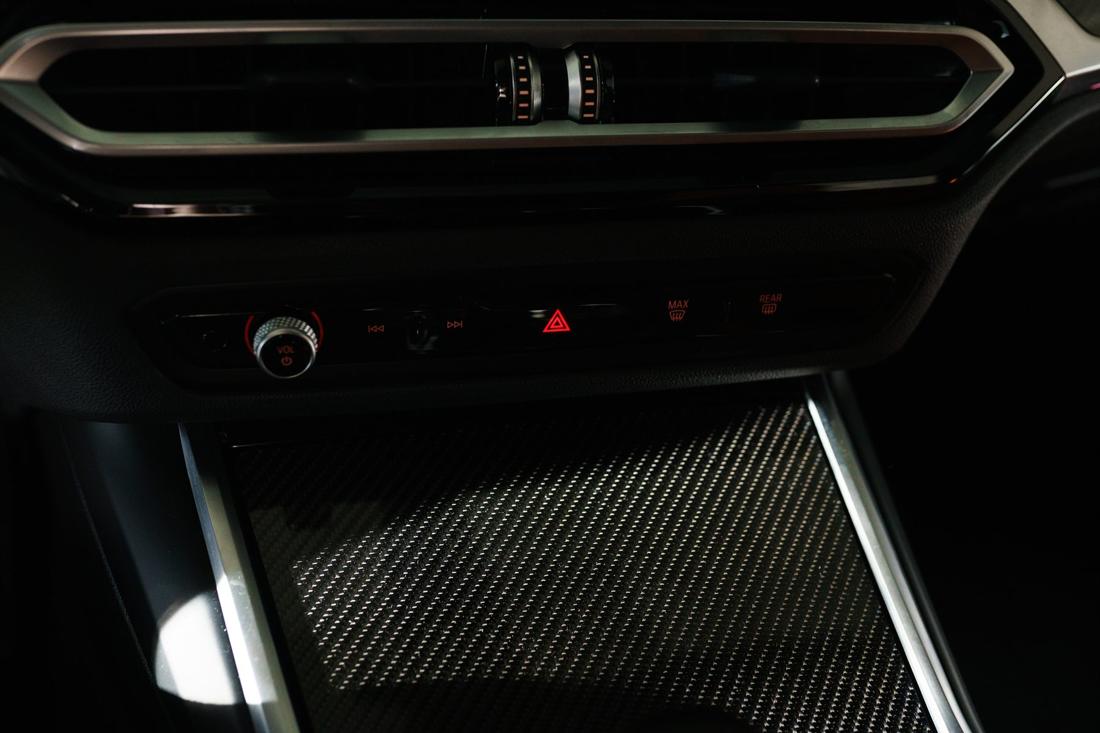 Green BMW M3 Competition G80, rental photo 16 of 23