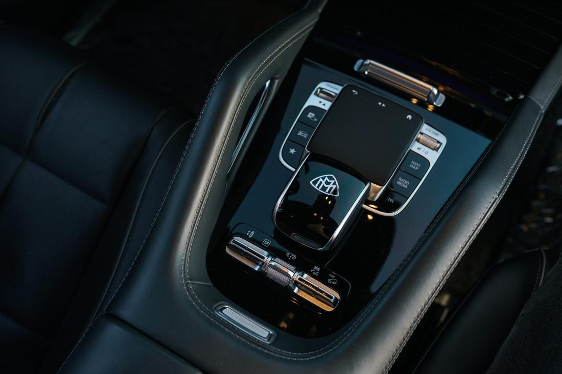 Silver Mercedes-Maybach GLS 600, rental photo 13 of 24