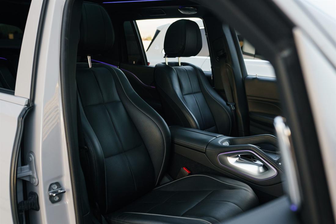 Silver Mercedes-Maybach GLS 600, rental photo 14 of 24