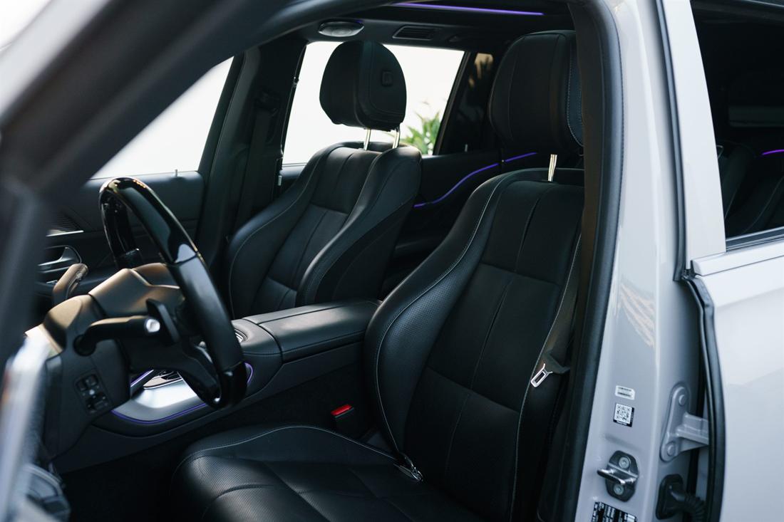 Silver Mercedes-Maybach GLS 600, rental photo 15 of 24