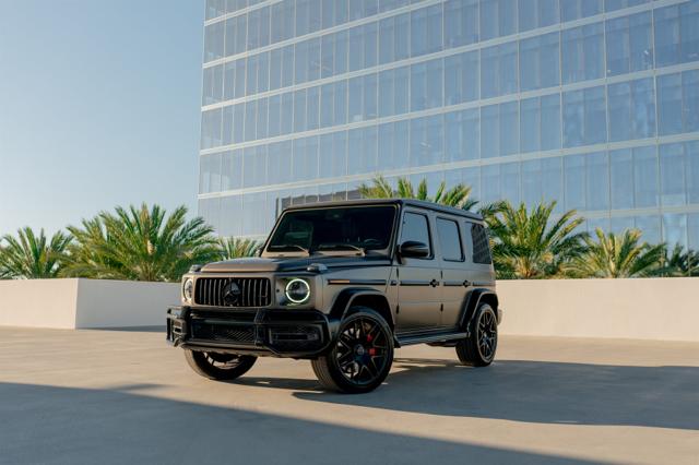 Matte gold Mercedes-AMG G63 rental in Los Angeles