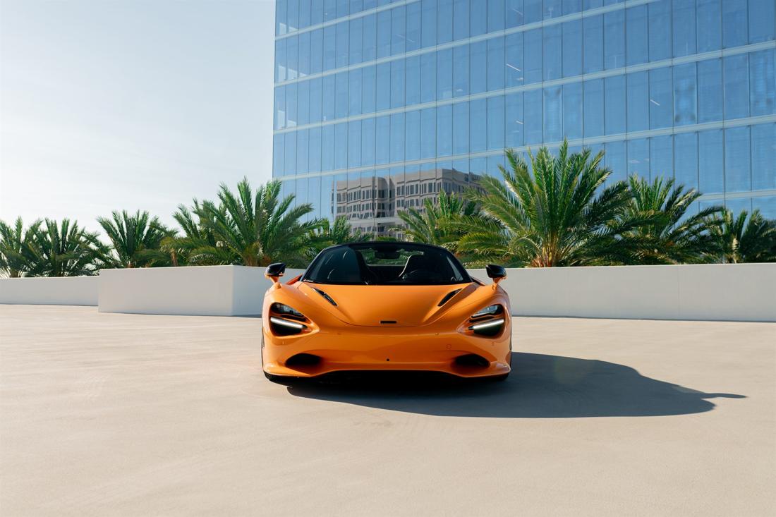 Orange McLaren 750S, rental photo 2 of 25