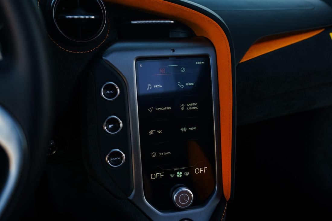 Orange McLaren 750S, rental photo 17 of 25