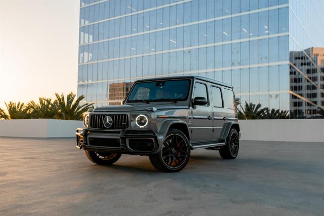 Nardo Grey Mercedes-AMG G63 rental in Los Angeles