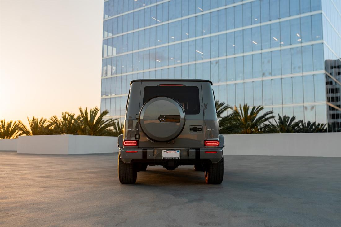 Nardo Grey Mercedes-AMG G63, rental photo 4 of 22