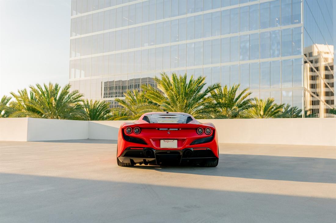 Red Ferrari F8 Tributo, rental photo 5 of 15