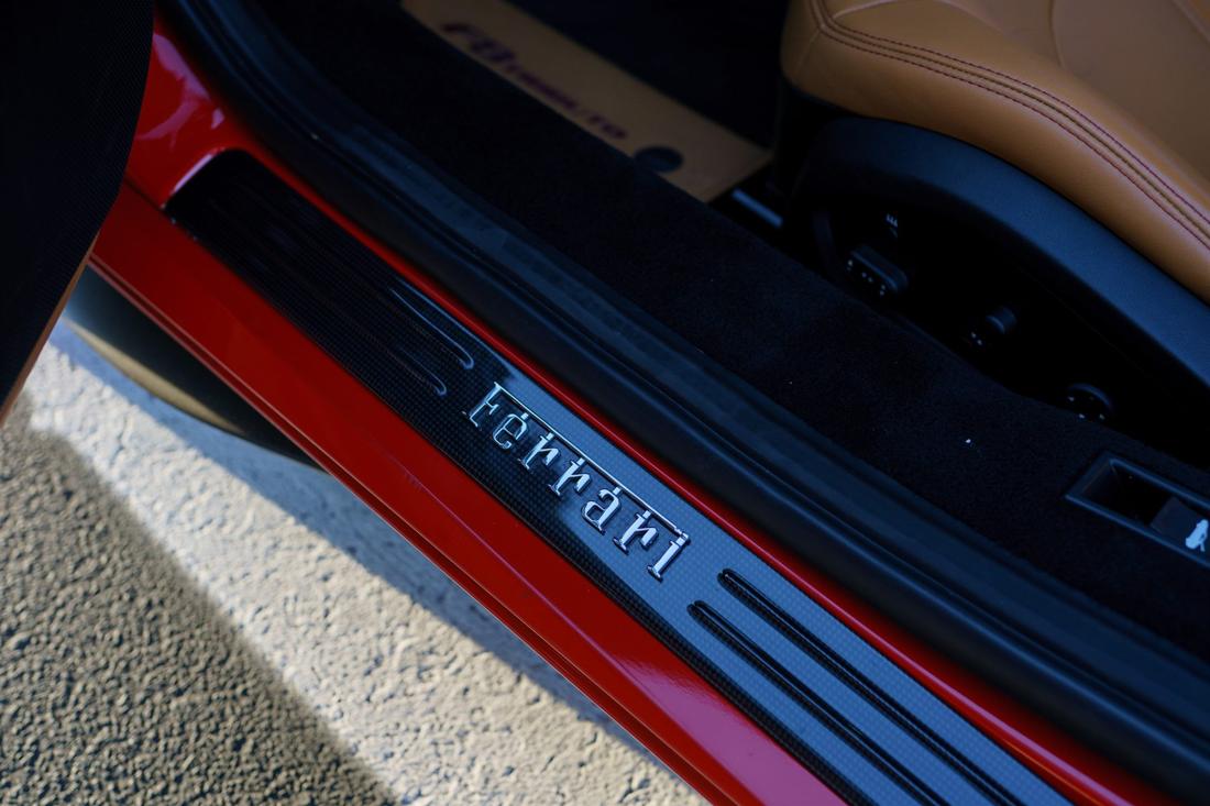 Red Ferrari F8 Tributo, rental photo 8 of 15