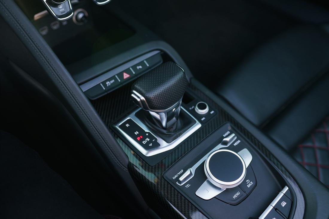White Audi R8 Spyder convertible, rental photo 10 of 25