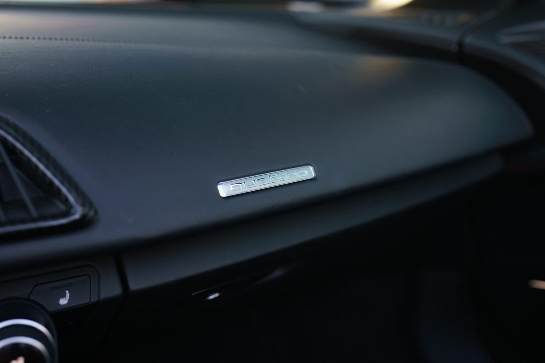 White Audi R8 Spyder convertible, rental photo 12 of 25