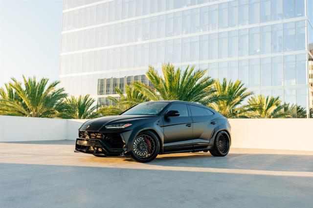 Black Lamborghini Urus Widebody rental in Los Angeles