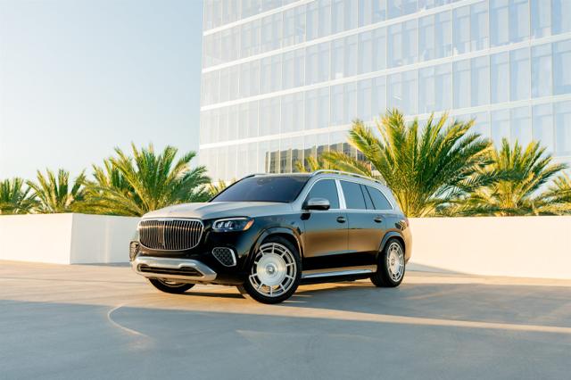 Black 2026 Mercedes-Maybach GLS 600 rental in Los Angeles