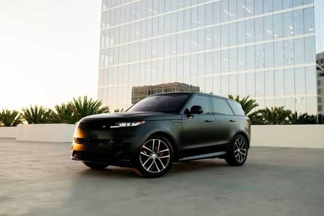 Black Range Rover Sport rental in Los Angeles