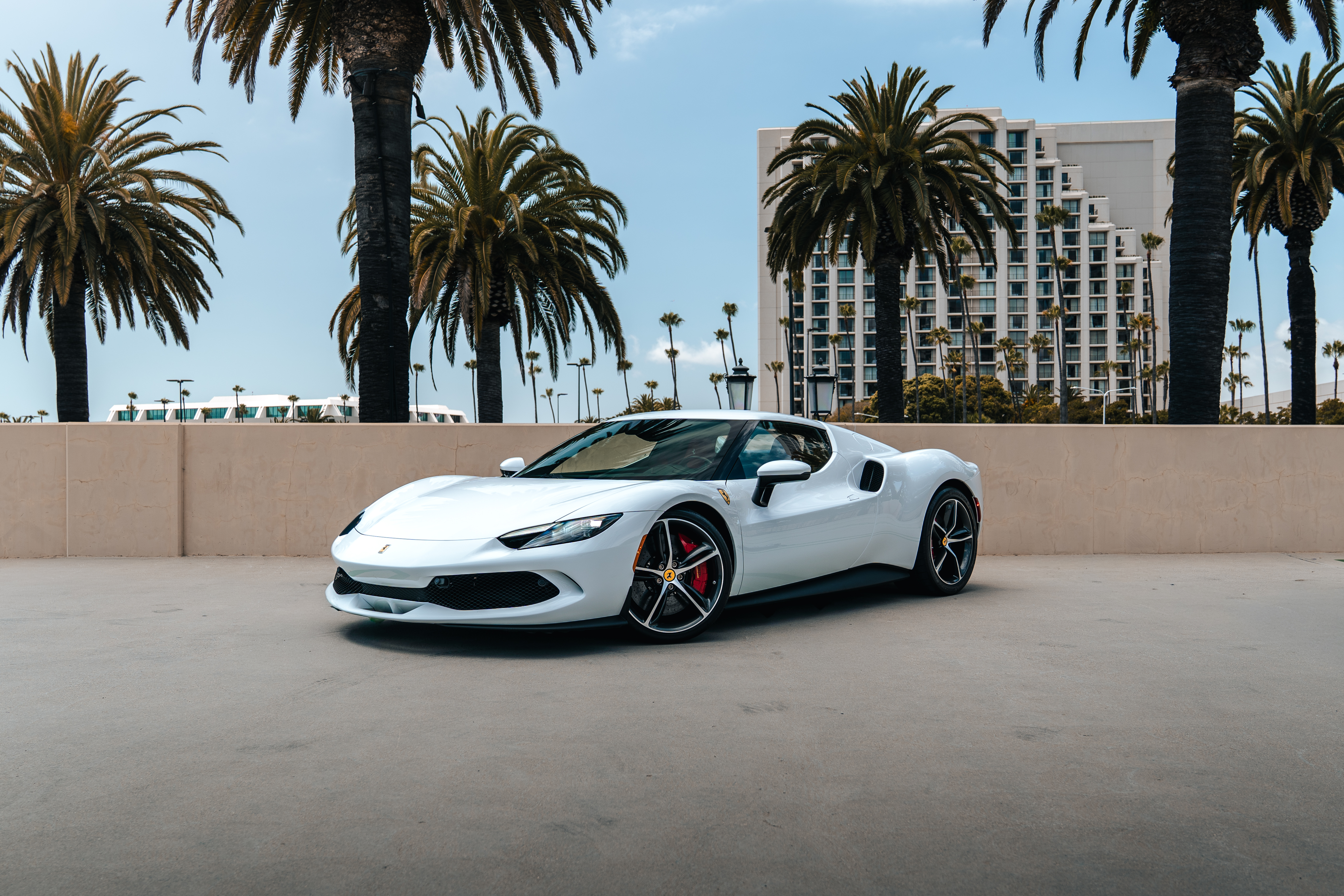 Editorial automotive image representing the Ferrari 296 GTB category
